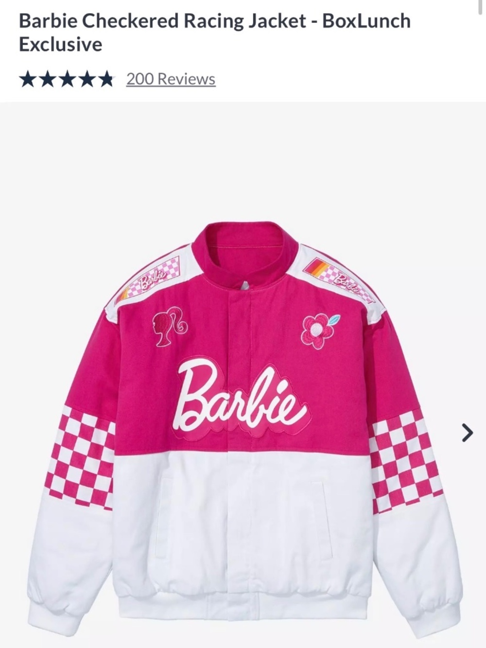 Barbie Racing Jacket